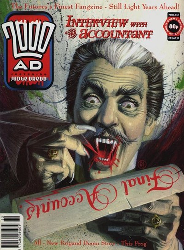 2000 AD #932 cover