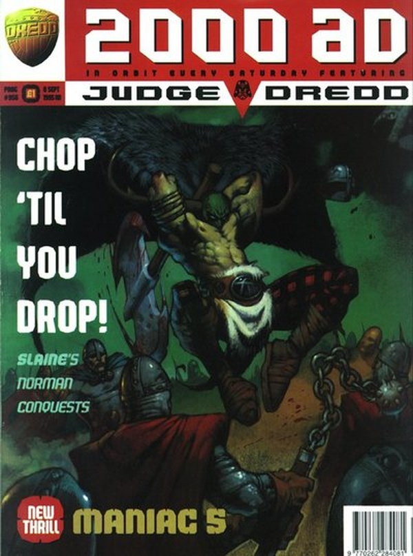 2000 AD #956 cover