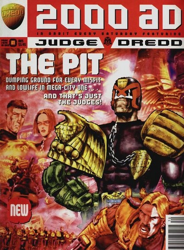 2000 AD #970 cover