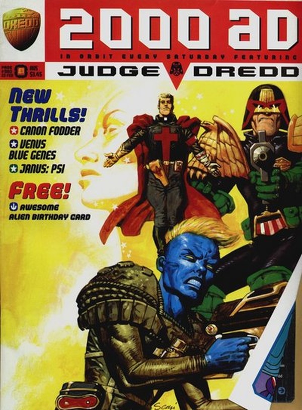 2000 AD #980 cover