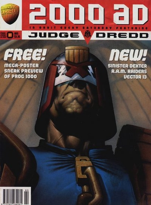 2000 AD #990 cover