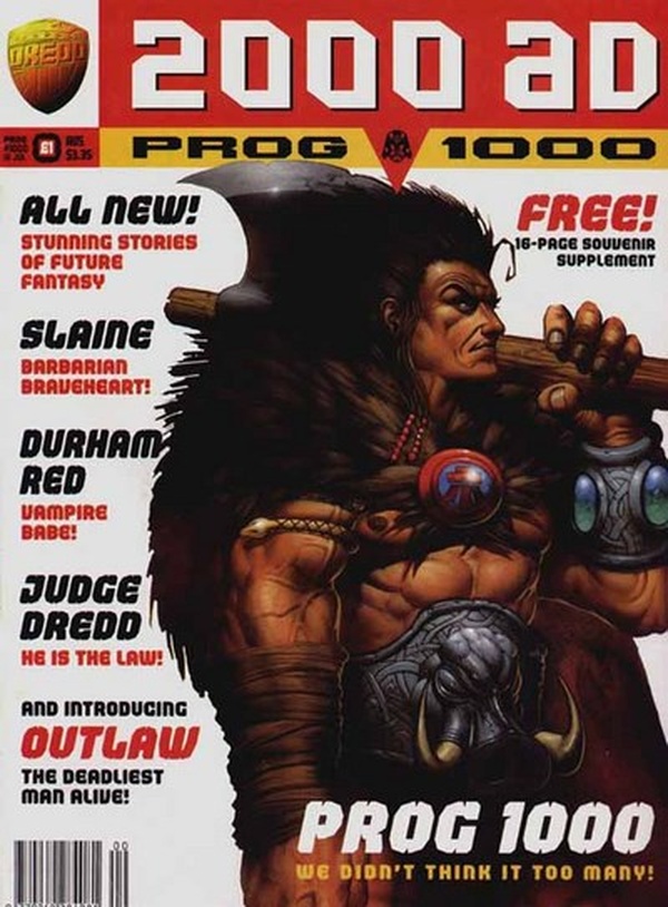 2000 AD #1000 cover
