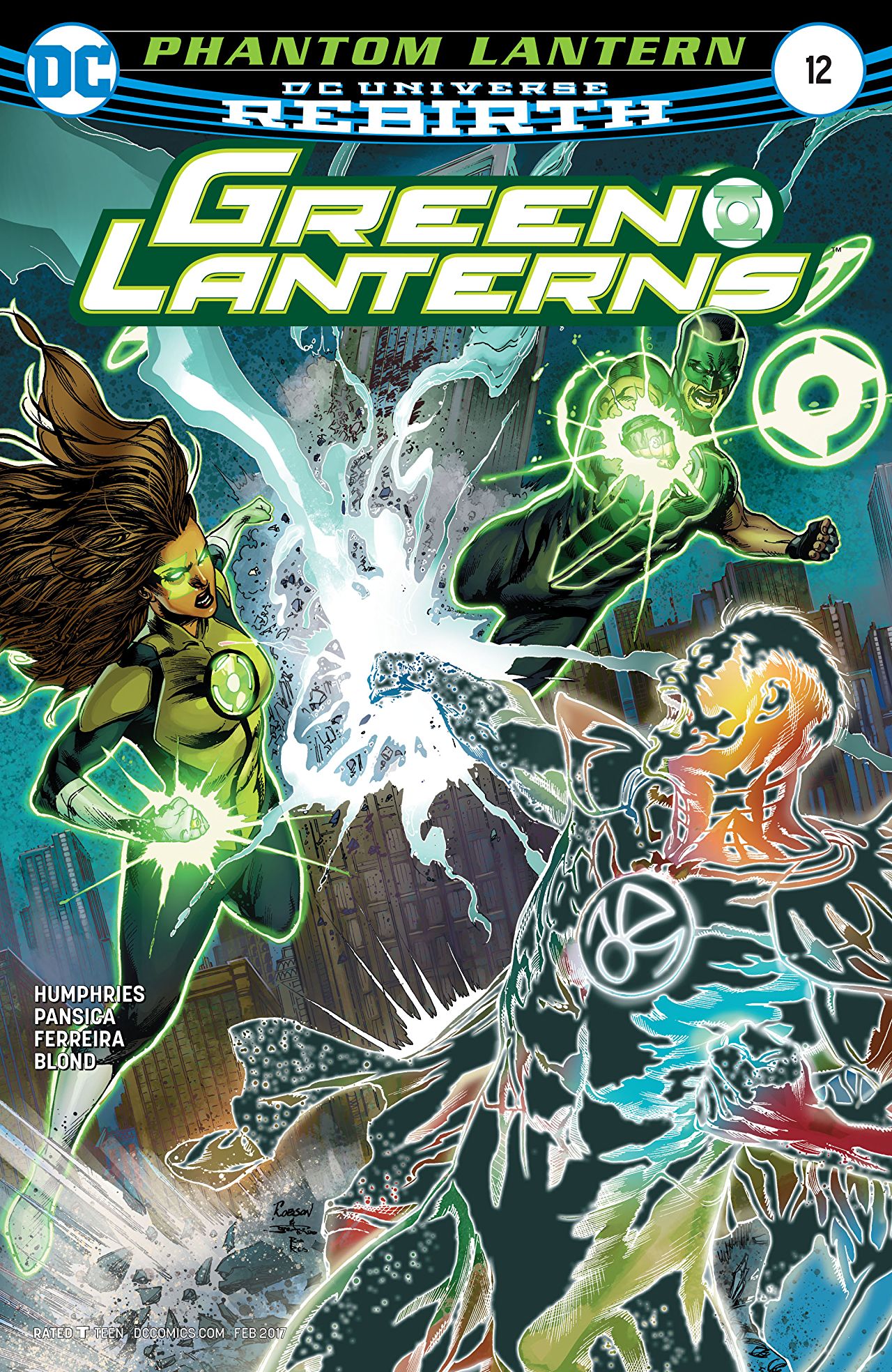Green Lanterns #12 cover