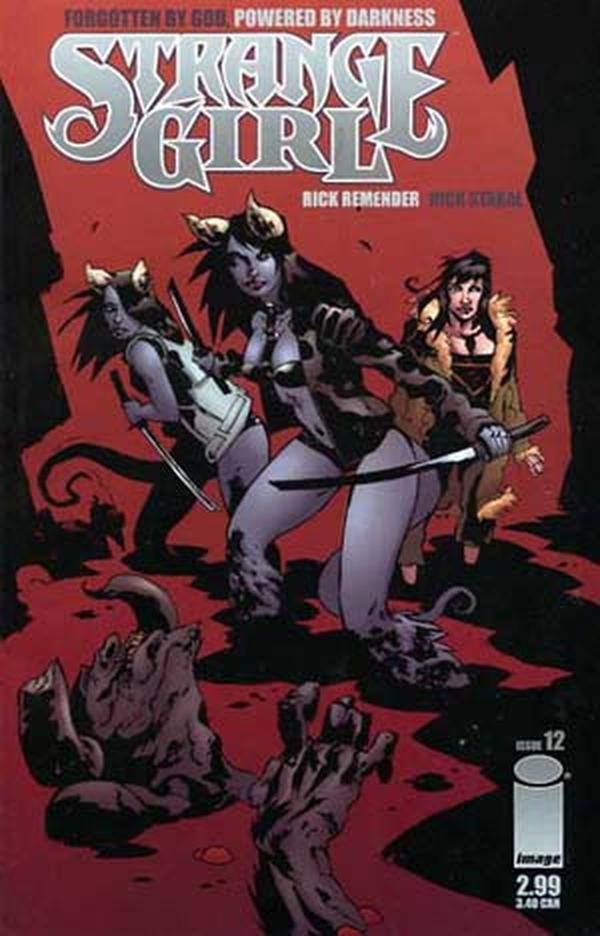 Strange Girl #12 cover