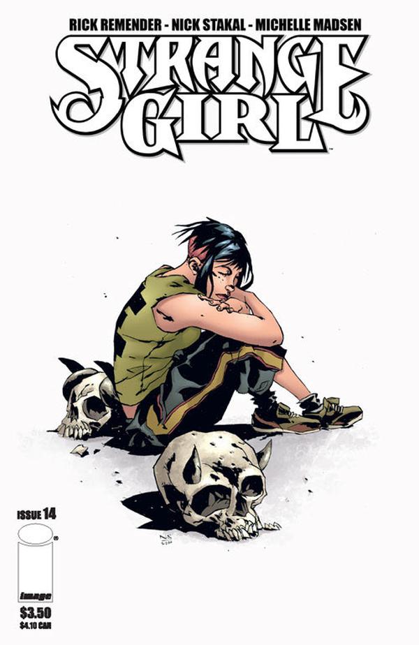 Strange Girl #14 cover