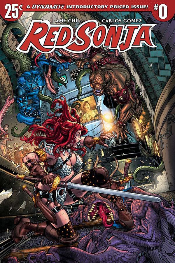 Red Sonja #0 cover