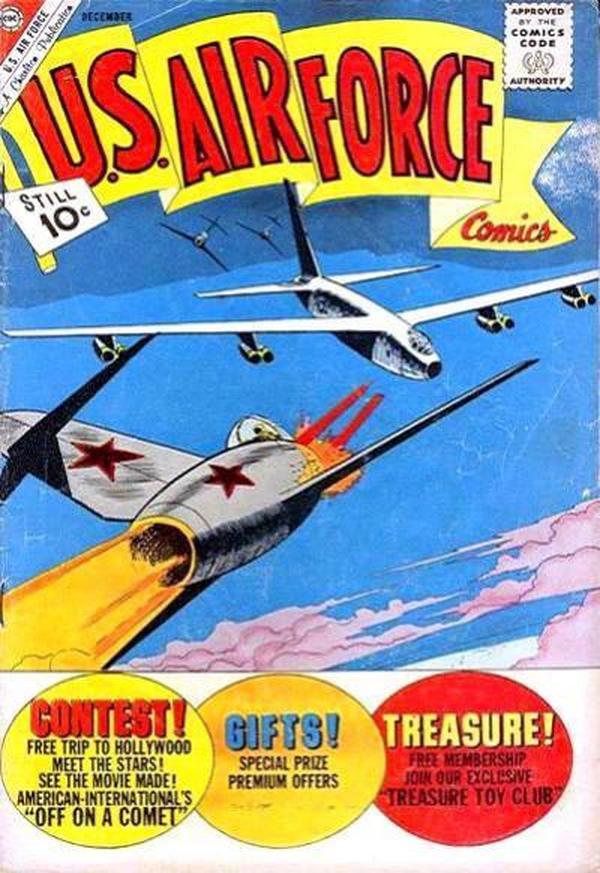 U.S. Air Force Comics #19 cover