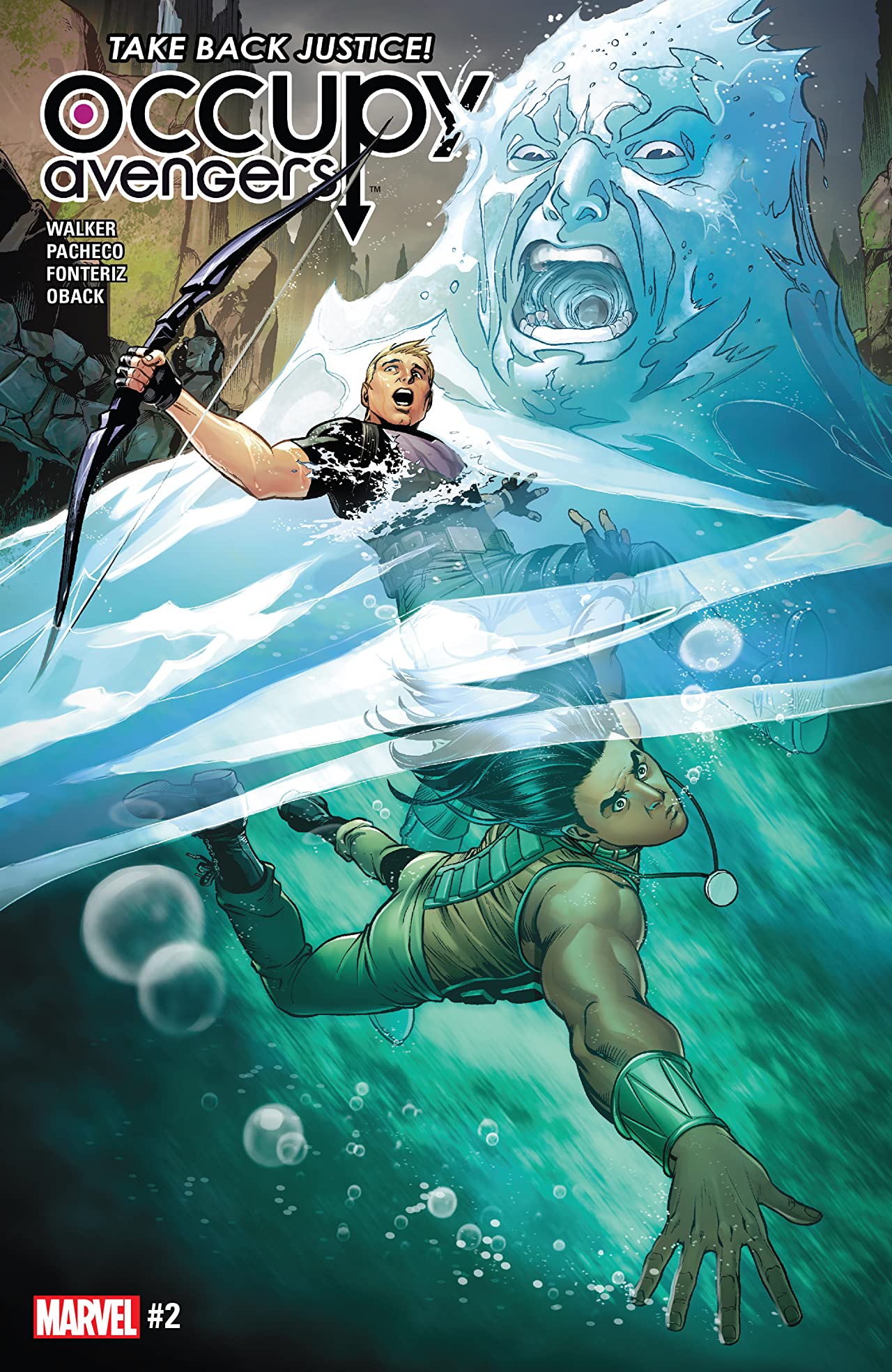 Occupy Avengers #2 cover