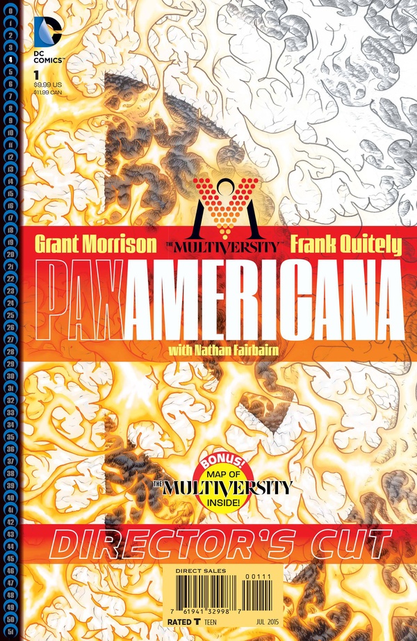 The Multiversity: Pax Americana Director's Cut #1 cover