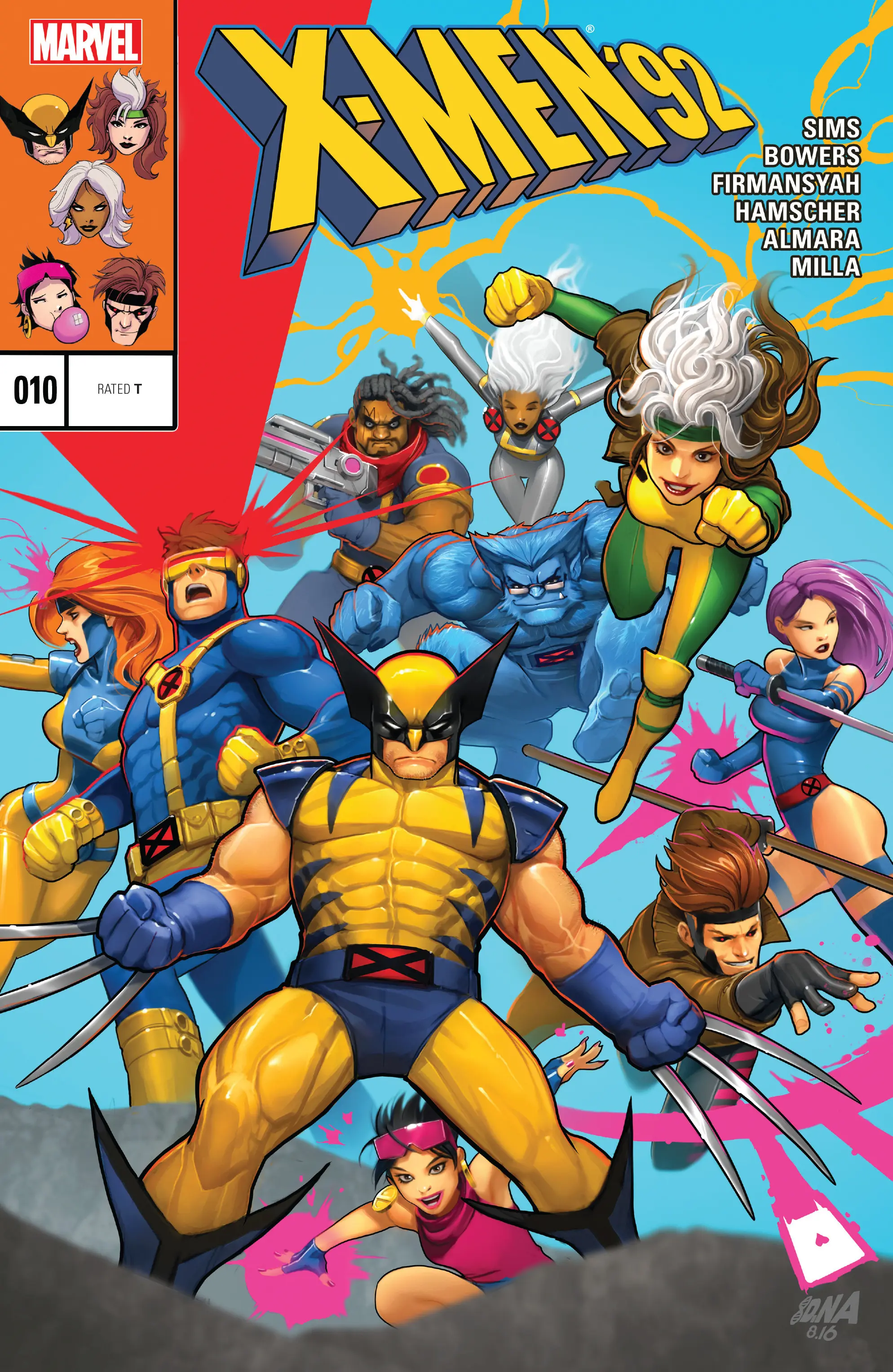 X-Men '92 #10 cover