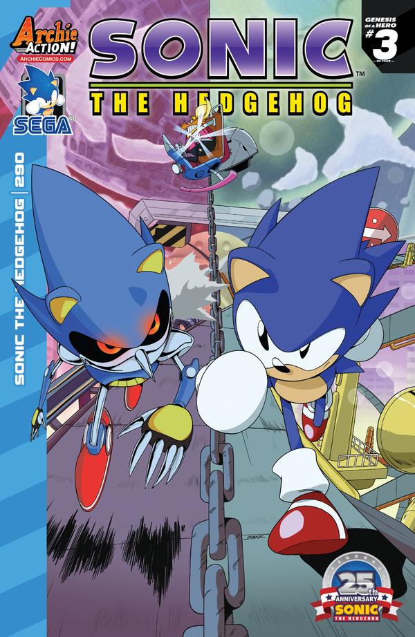 Sonic the Hedgehog #290 cover