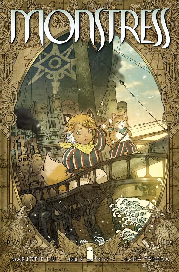 Monstress #9 cover