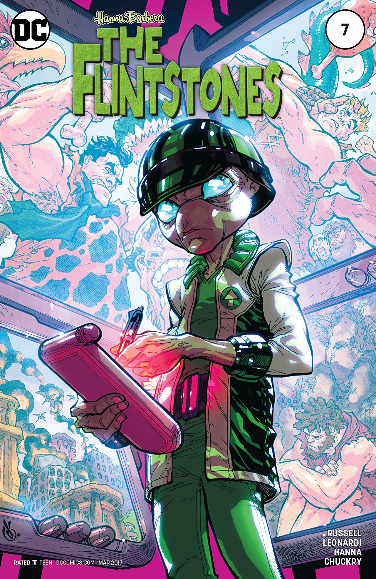 The Flintstones #7 cover