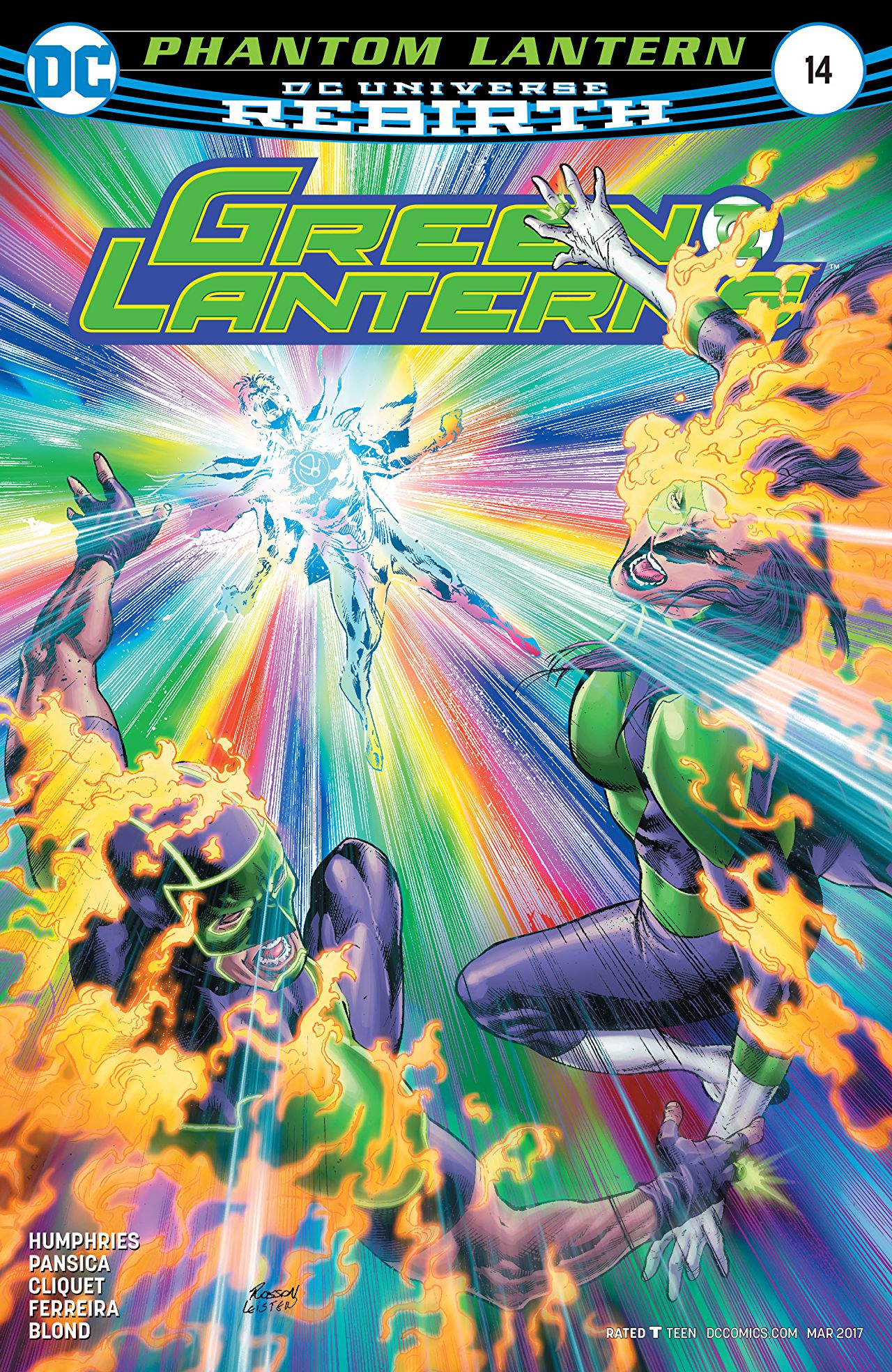 Green Lanterns #14 cover