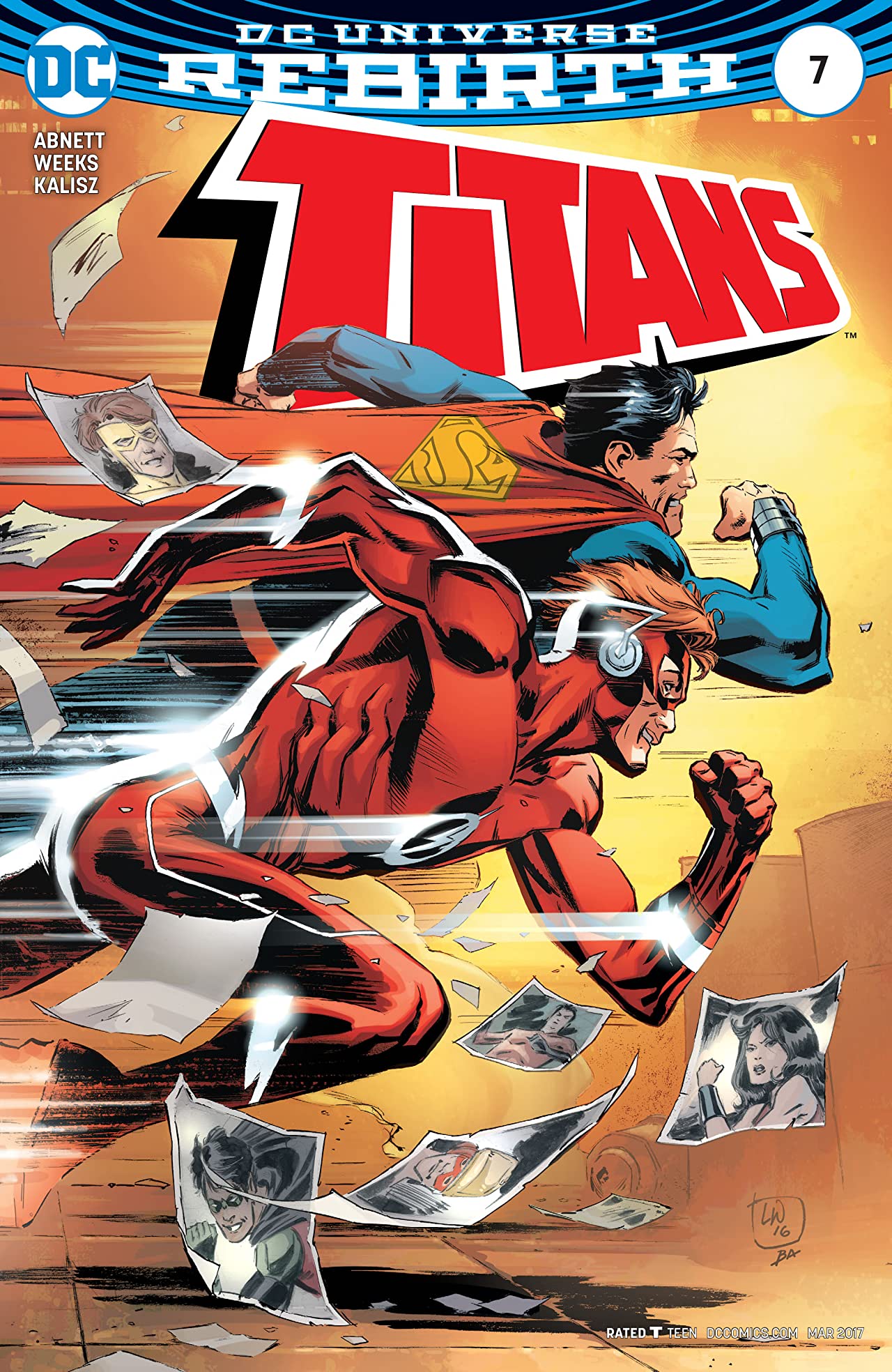 Titans #7 cover
