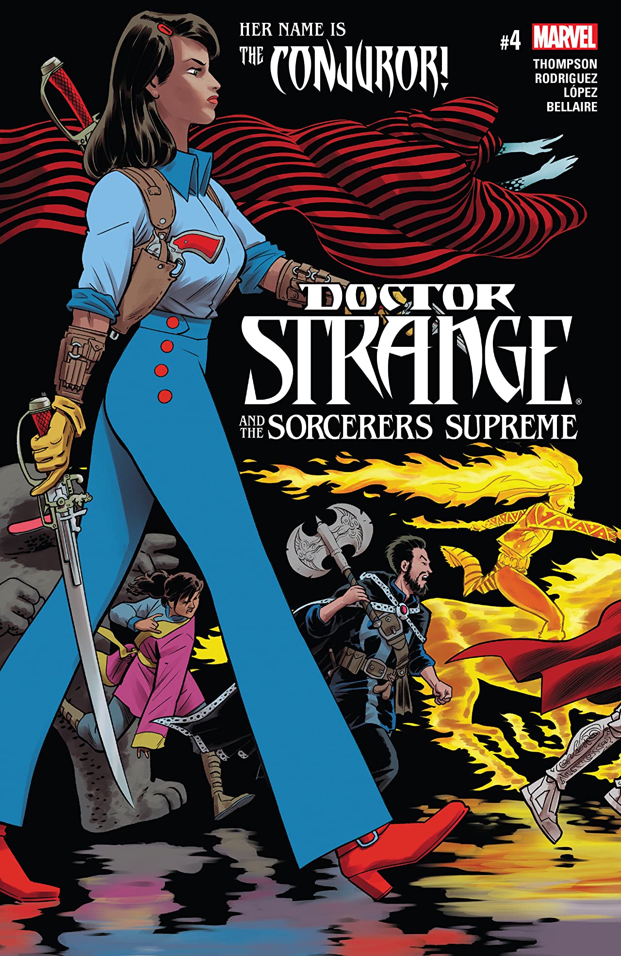 Doctor Strange and the Sorcerers Supreme #4 cover