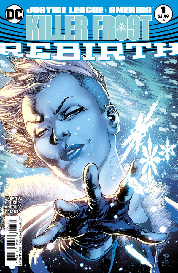 Justice League of America: Killer Frost - Rebirth #1 cover