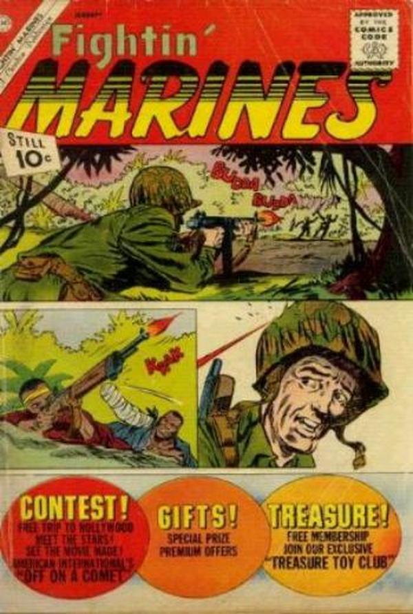 Fightin' Marines #45 cover