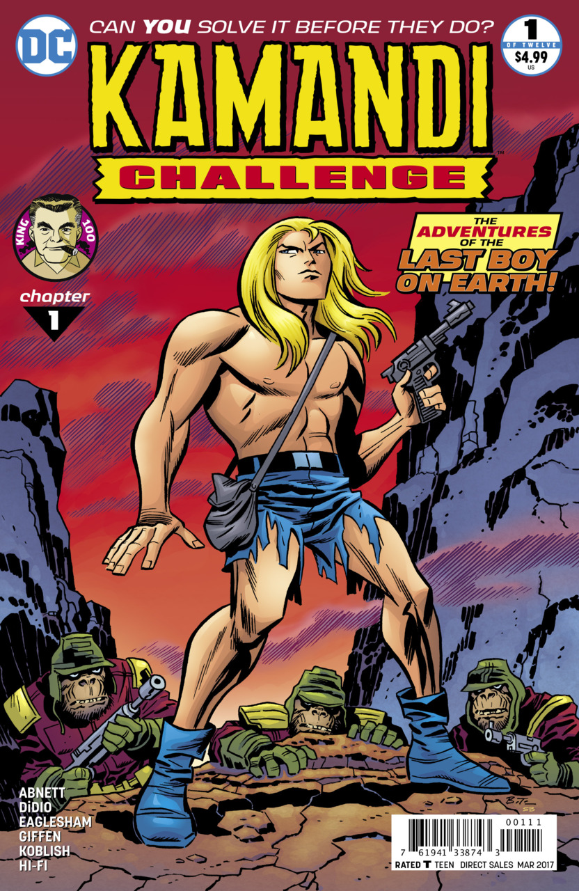The Kamandi Challenge #1 cover