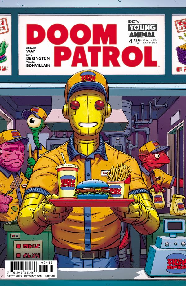 Doom Patrol #4 cover