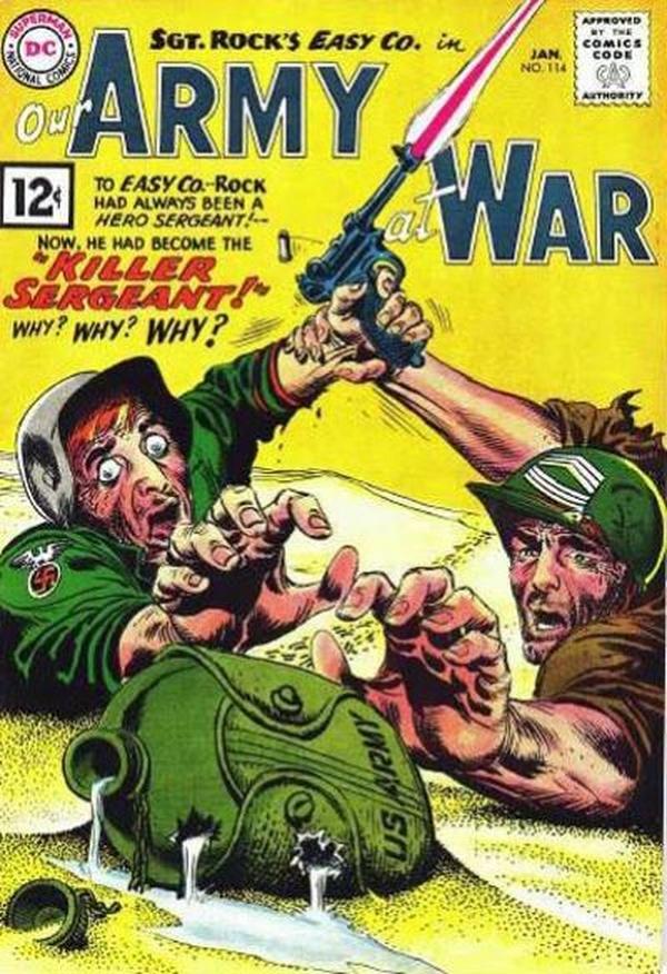 Our Army at War #114 cover