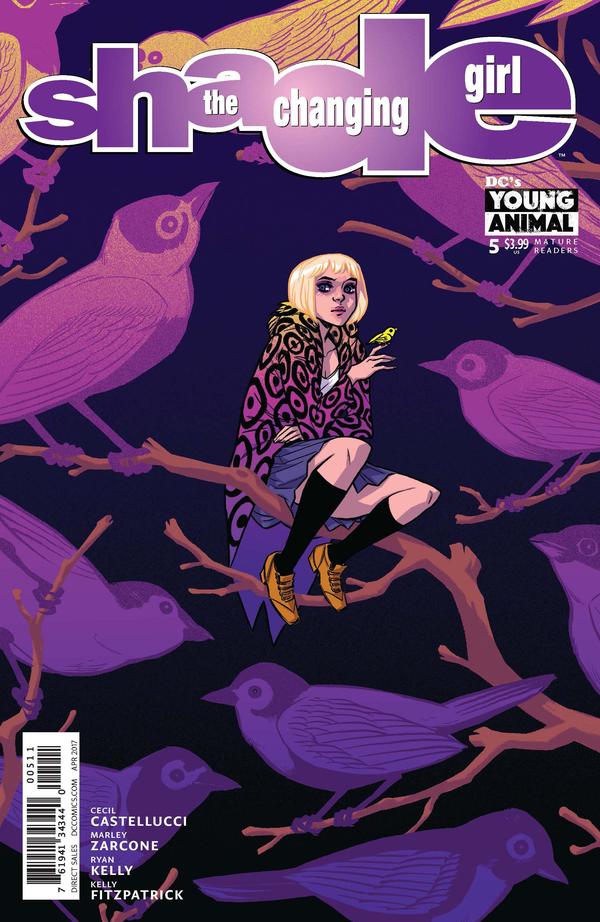Shade, the Changing Girl #5 cover