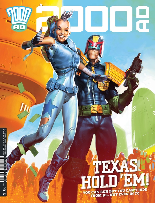 2000 AD #2016 cover