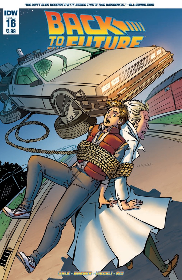 Back to the Future #16 cover