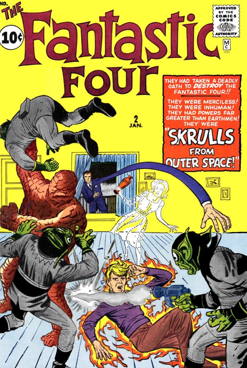 Fantastic Four #2 cover