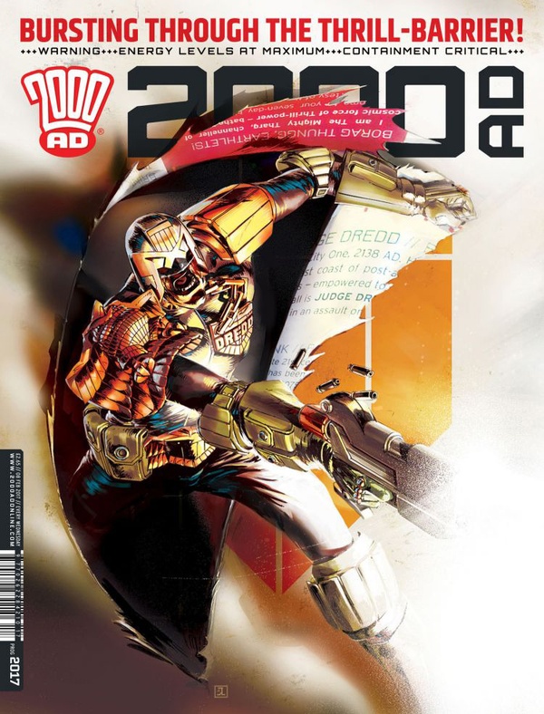 2000 AD #2017 cover