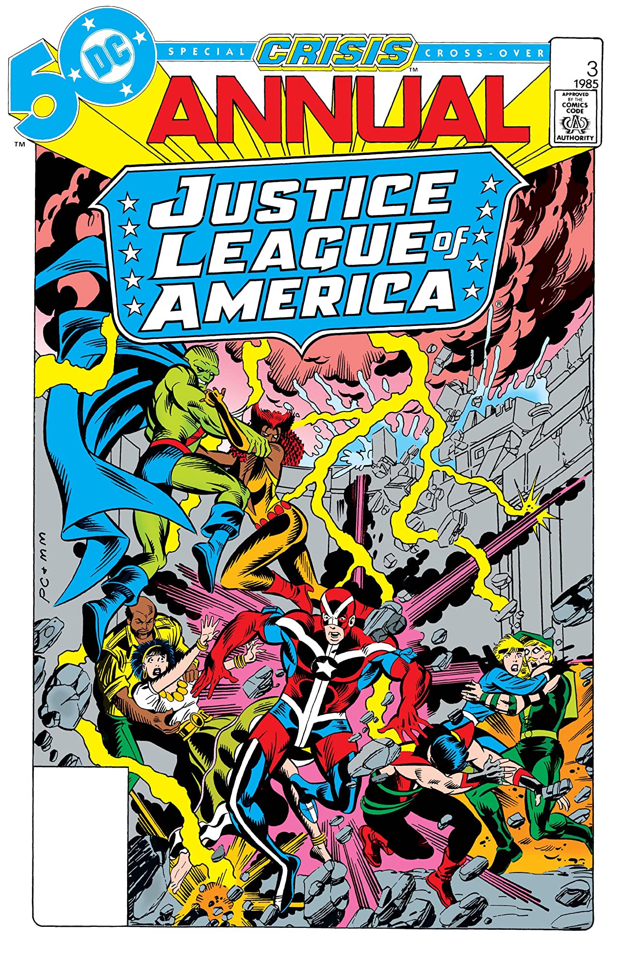 Justice League of America Annual #3 cover