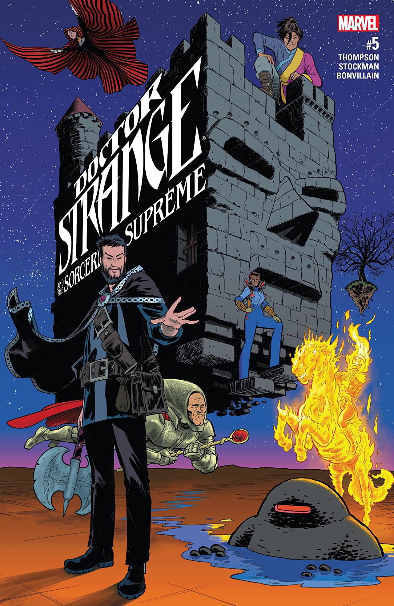 Doctor Strange and the Sorcerers Supreme #5 cover
