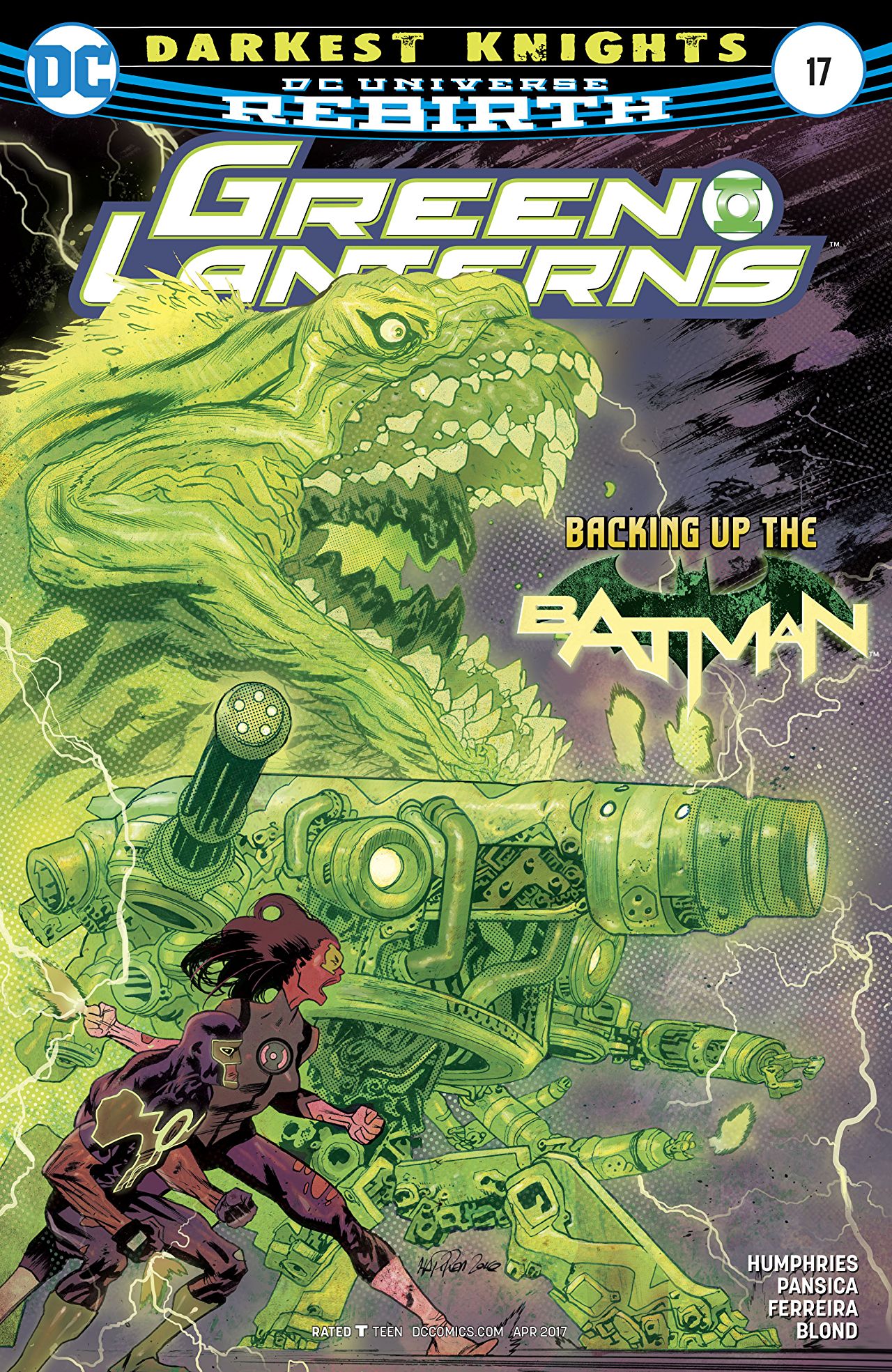 Green Lanterns #17 cover