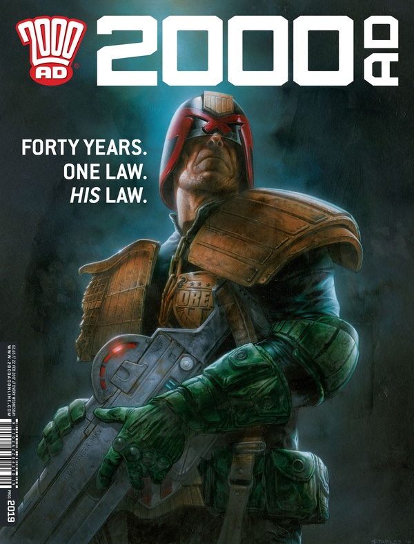 2000 AD #2019 cover