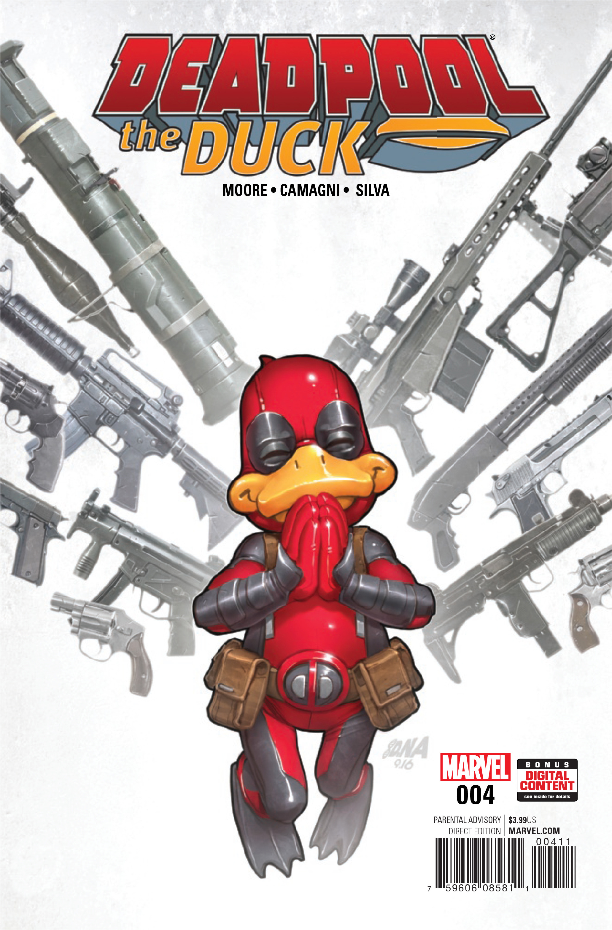 Deadpool the Duck #4 cover