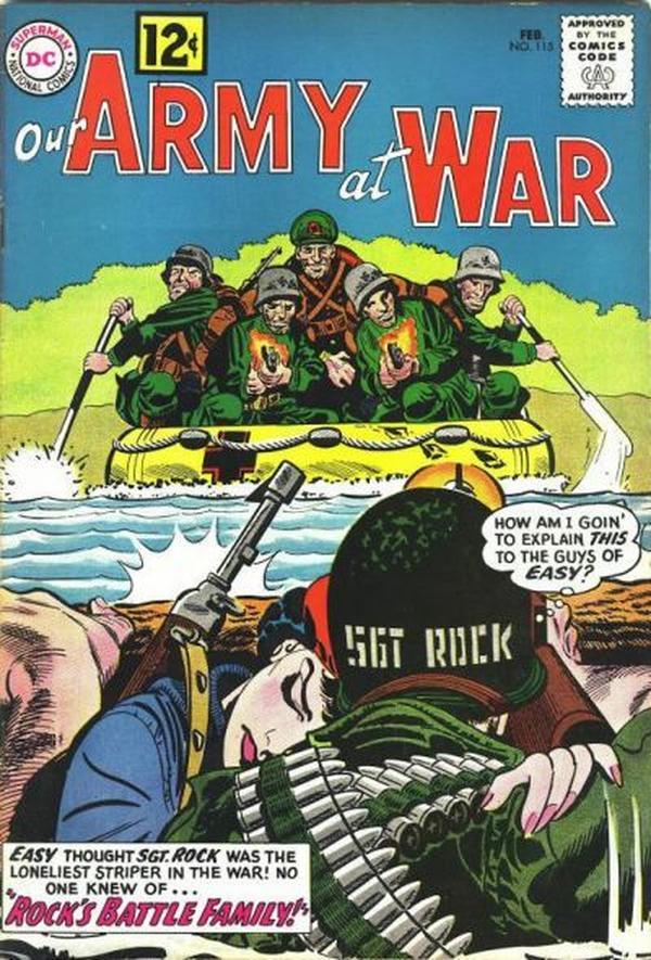 Our Army at War #115 cover