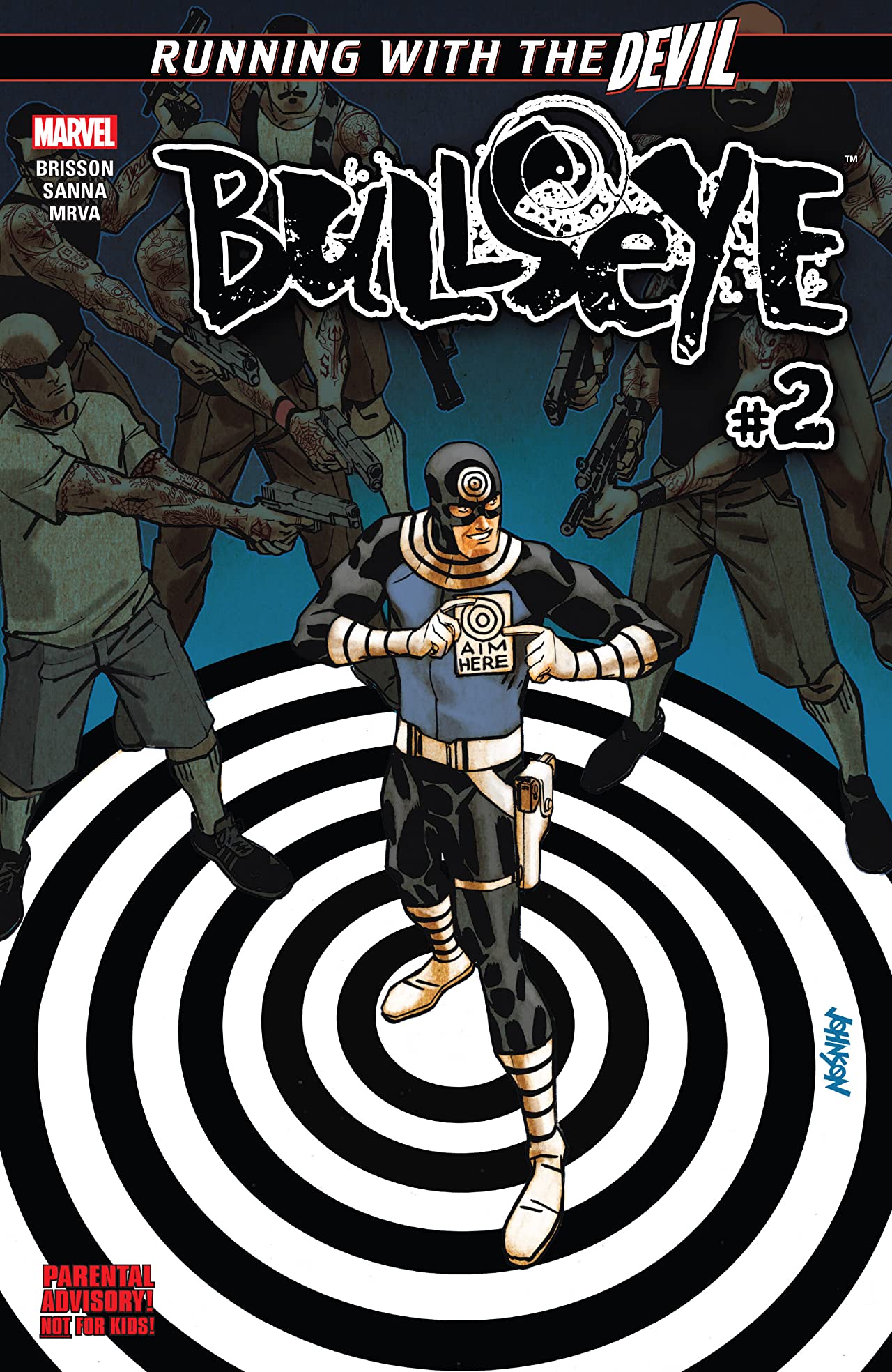 Bullseye #2 cover