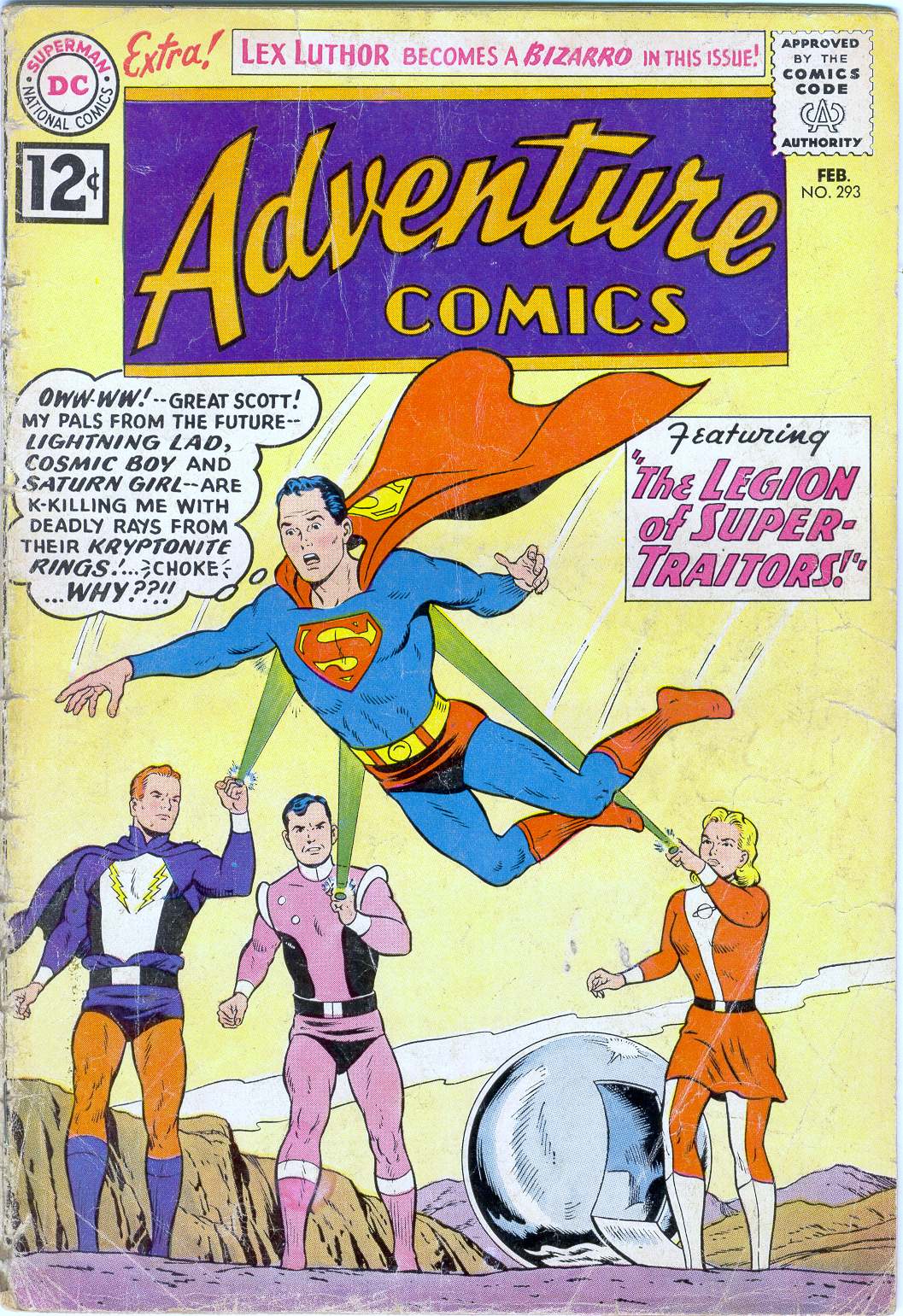 Adventure Comics #293 cover
