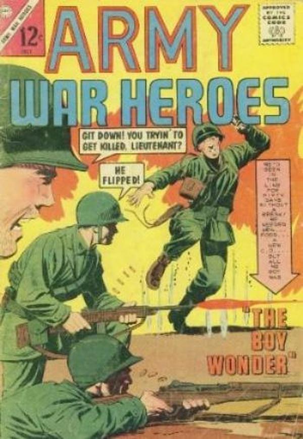 Army War Heroes #4 cover