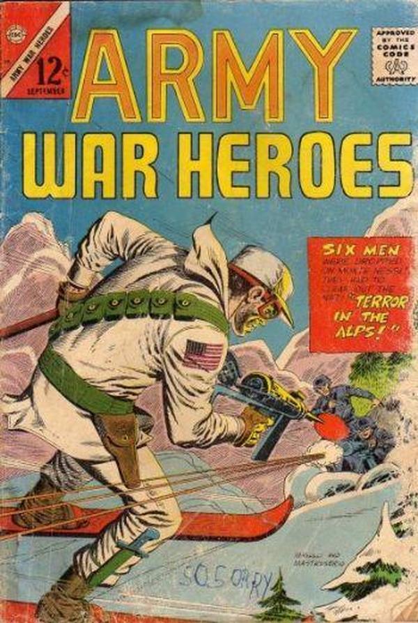 Army War Heroes #10 cover