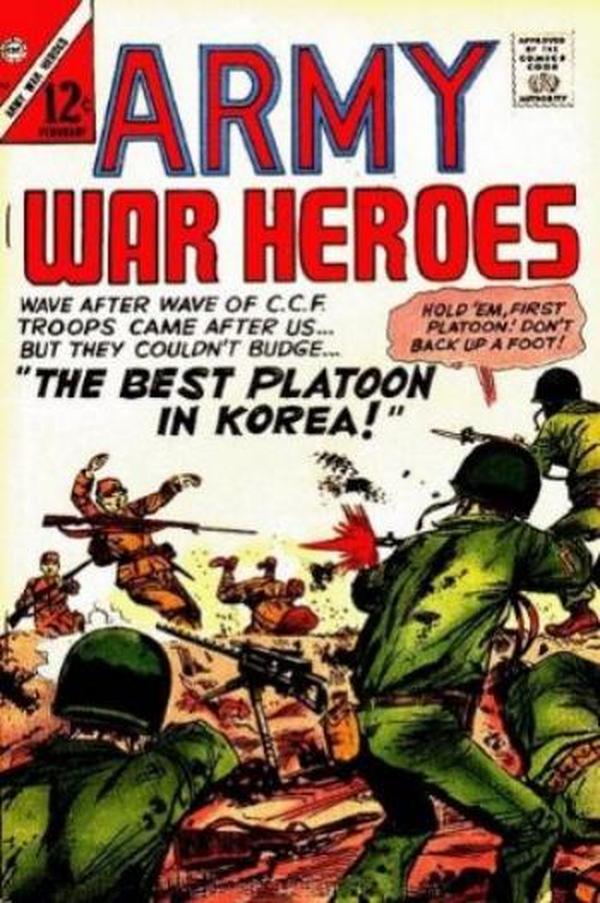 Army War Heroes #18 cover