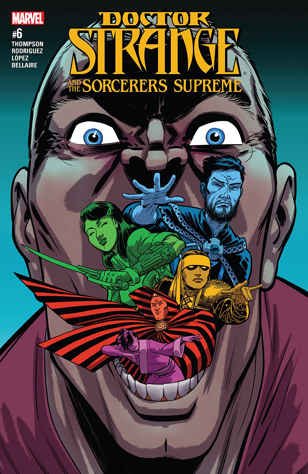 Doctor Strange and the Sorcerers Supreme #6 cover