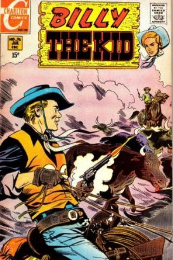 Billy the Kid #76 cover