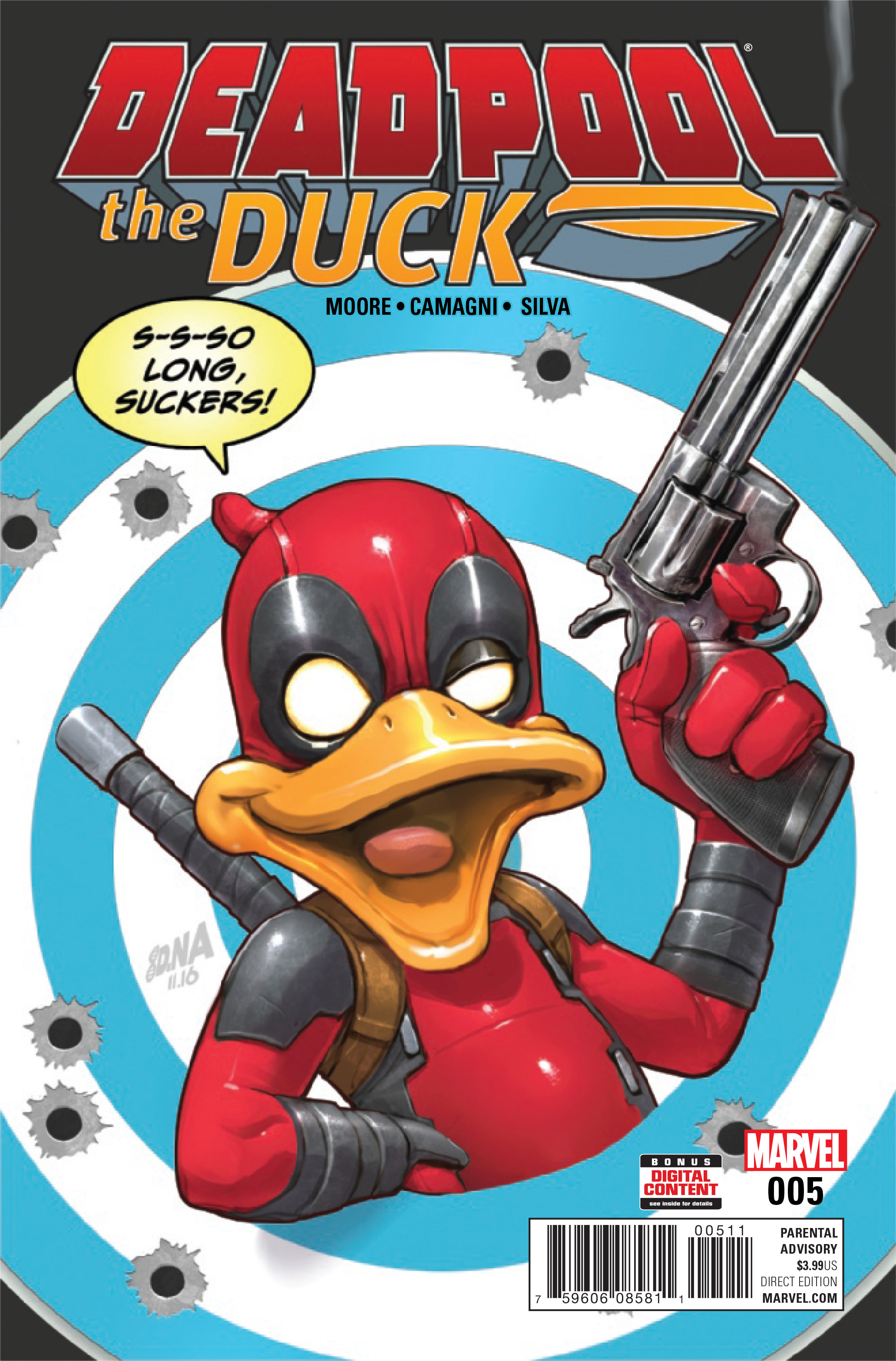 Deadpool the Duck #5 cover