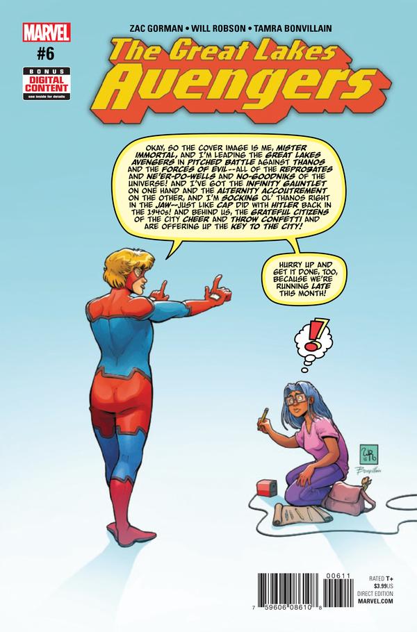 Great Lakes Avengers #6 cover