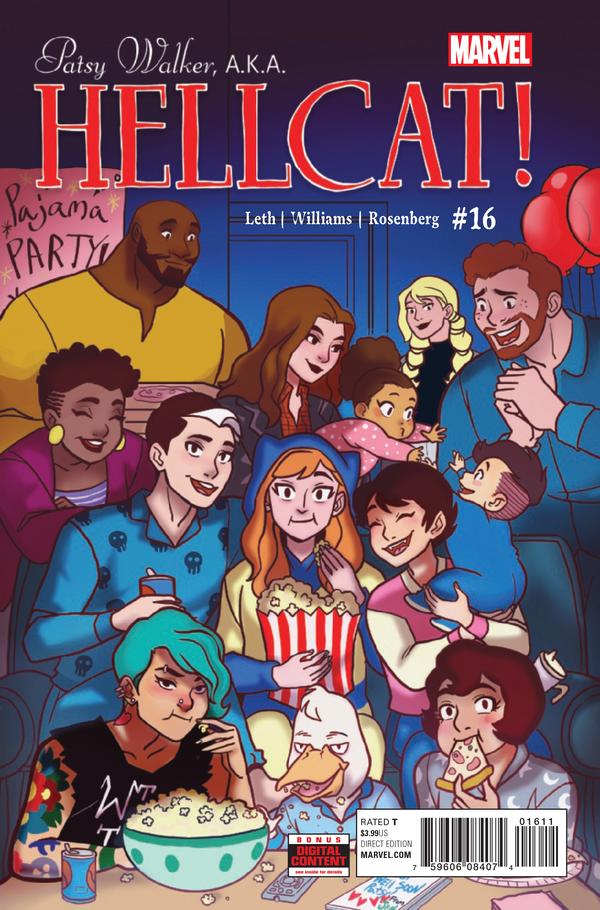 Patsy Walker, A.K.A. Hellcat! #16 cover