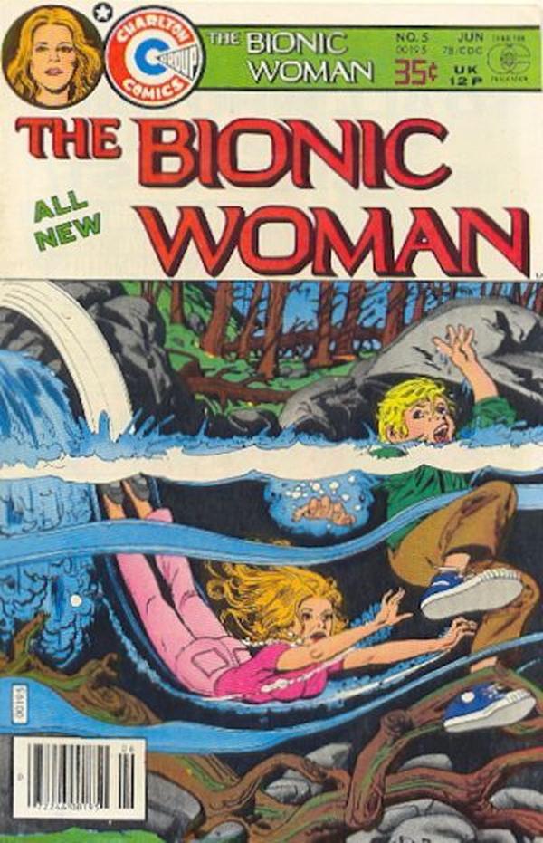 The Bionic Woman #5 cover
