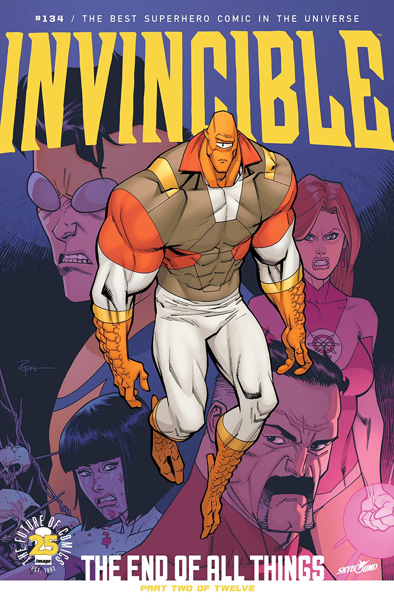 Invincible #134 cover