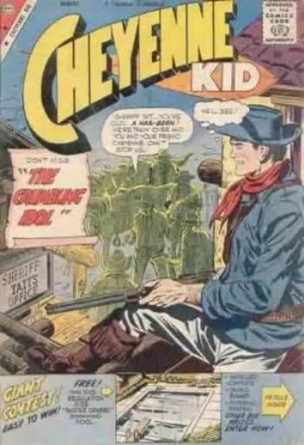 Cheyenne Kid #18 cover