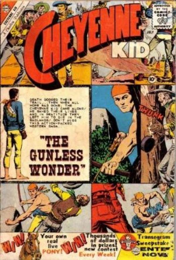 Cheyenne Kid #23 cover